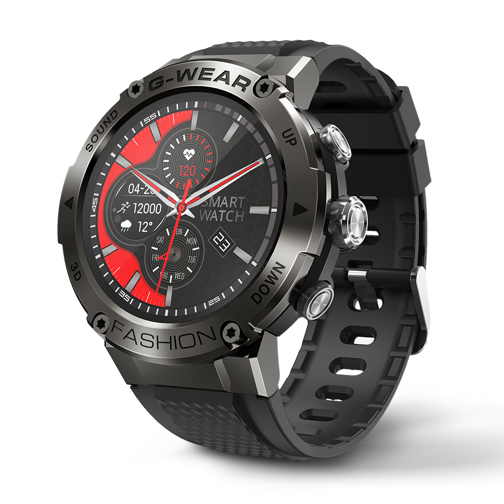 Смарт-часы BlitzWolf BW-AT3C HD IPX68 48 мм Black (292)