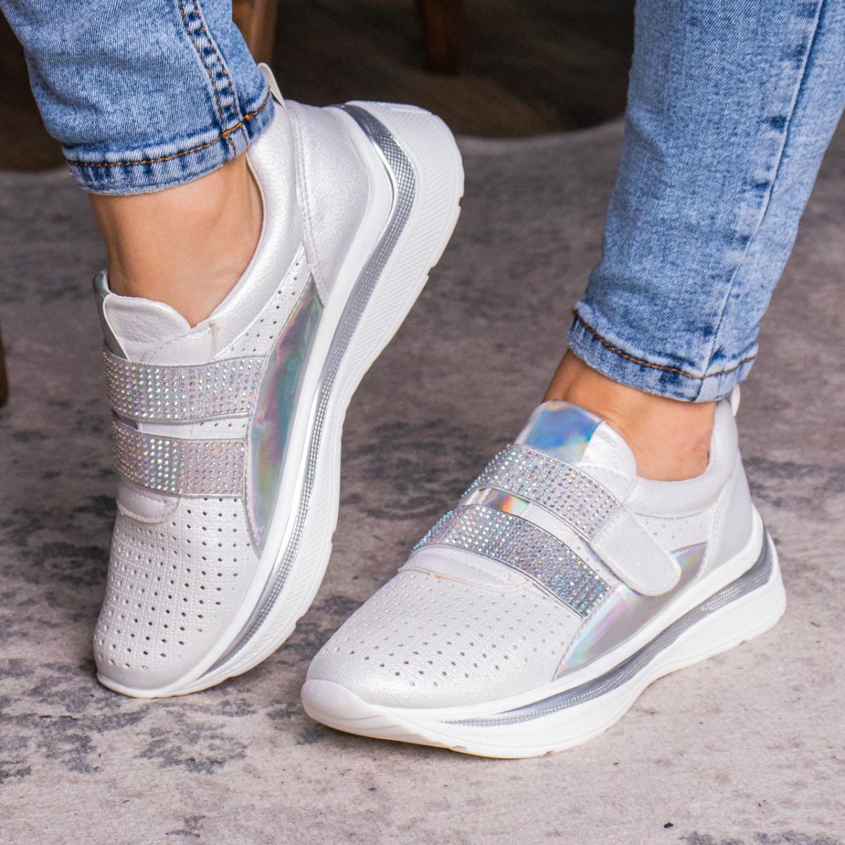 Кроссовки женские Fashion р. 37 24 см Серый (2940)