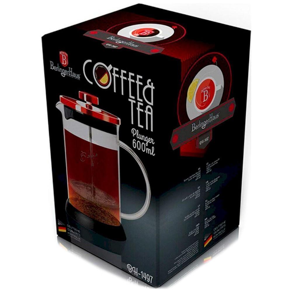 Френч-пресс Berlinger Haus 600 мл (BH-1497) - фото 2 Френч-пресс Berlinger Haus 600 мл (BH-1497) - фото 2