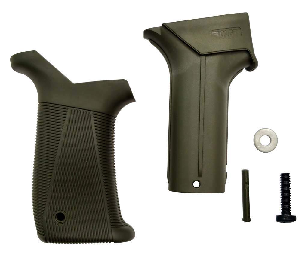 Рукоятка пистолетная DLG Tactical DLG-180 для АК полимер обрезиненная Олива (zbZ3.5.23.074) - фото 5 Рукоятка пистолетная DLG Tactical DLG-180 для АК полимер обрезиненная Олива (zbZ3.5.23.074) - фото 5