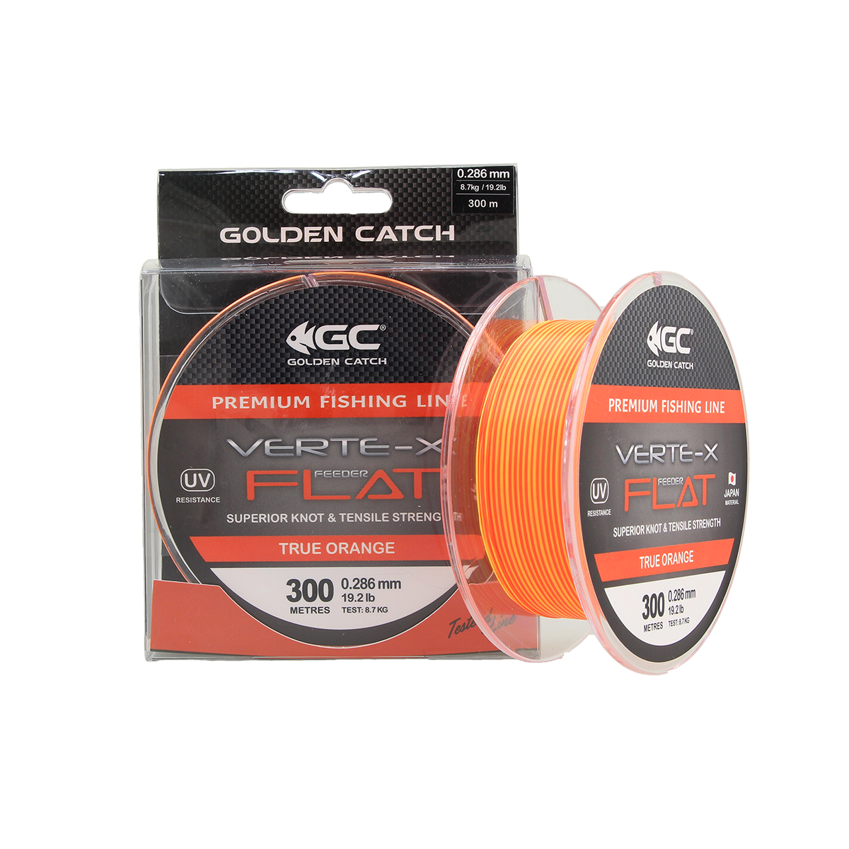 Леска GC Verte-X Flat TO 300 м 0,331 мм 11,4к г 25,1lb