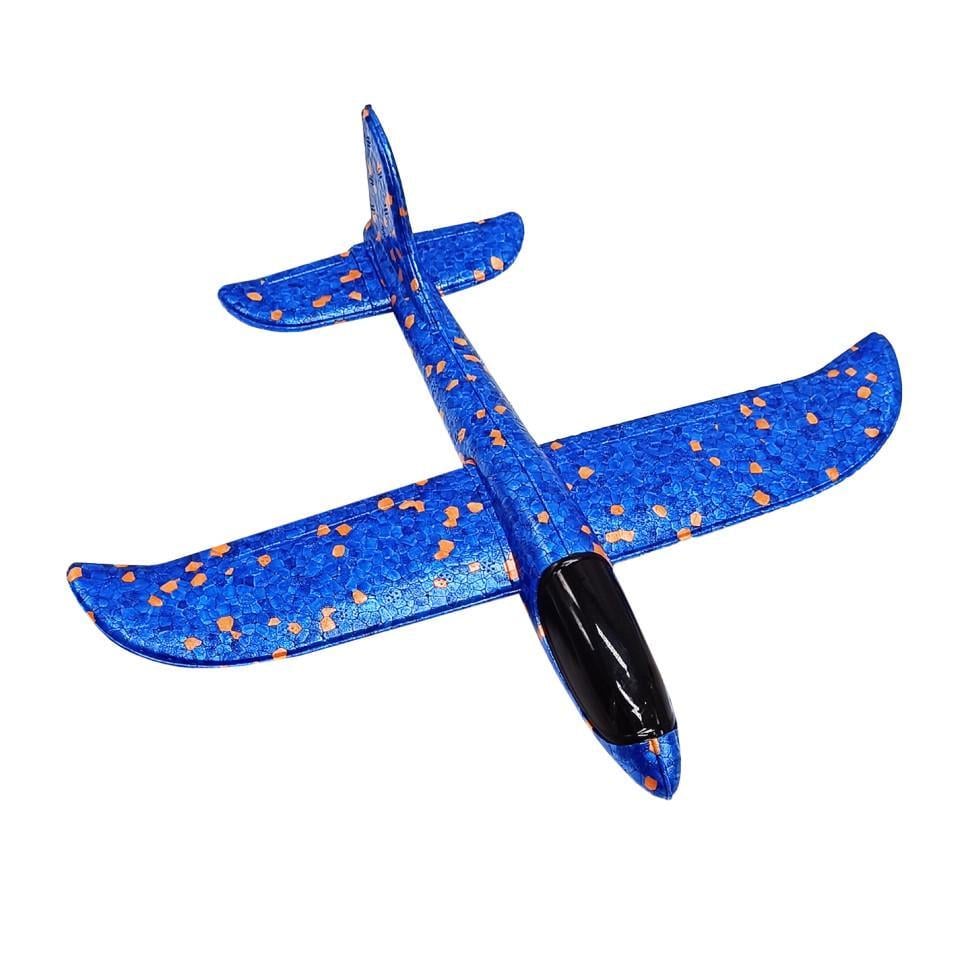 Дитячий ігровий Літак-планер C28004 метальний 38 см Blue (26320785)