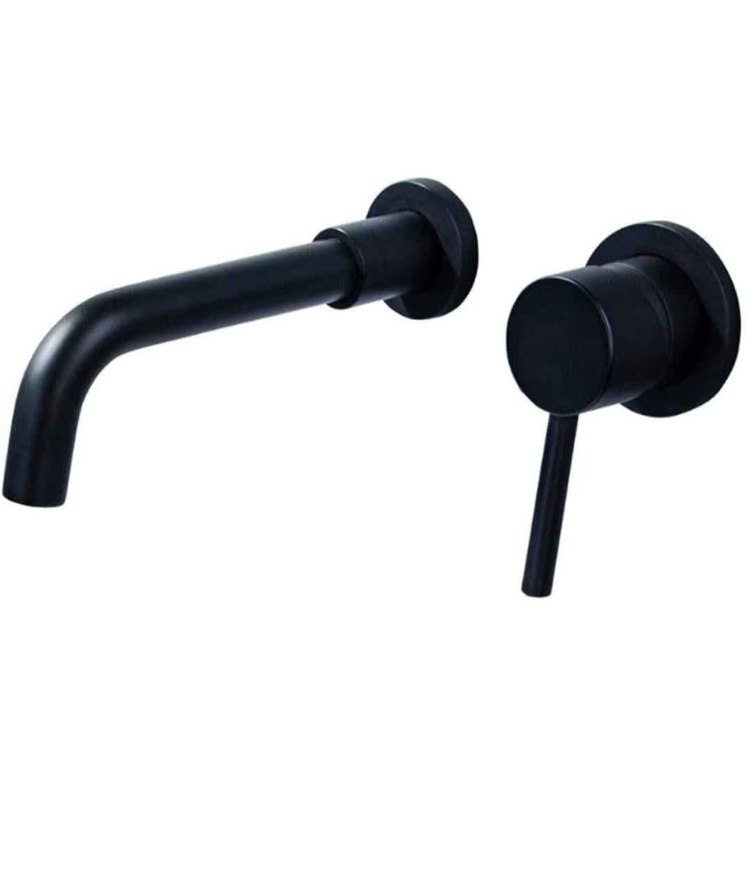 Смеситель для умывальника скрытого монтажа Epelli Muro Di Locrime nero Черный (25067941)