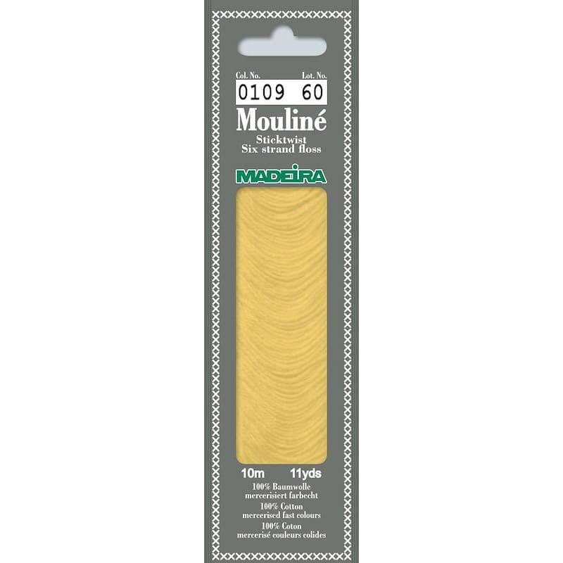 Нитки мулине Madeira 0109 Mouline Топаз