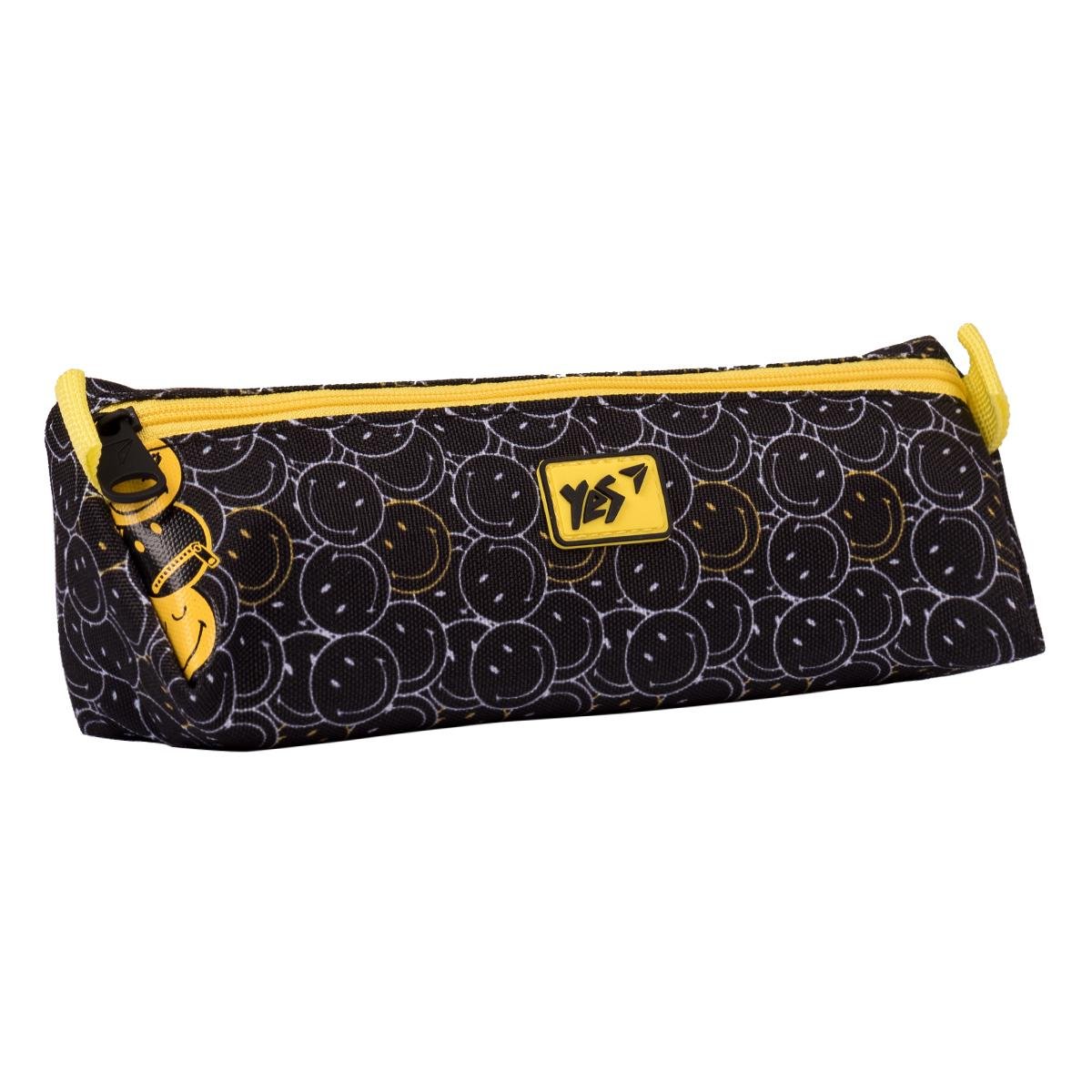 Пенал мягкий YES UN-01 Smiley World Black&Yellow Черный (533037)