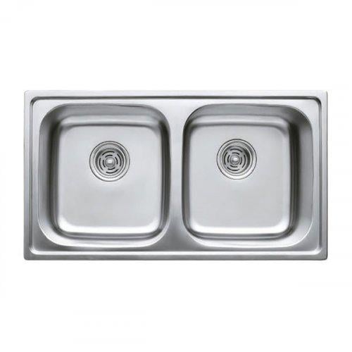 Мойка кухонная HAIBA 78x43 см Decor (HB0564)