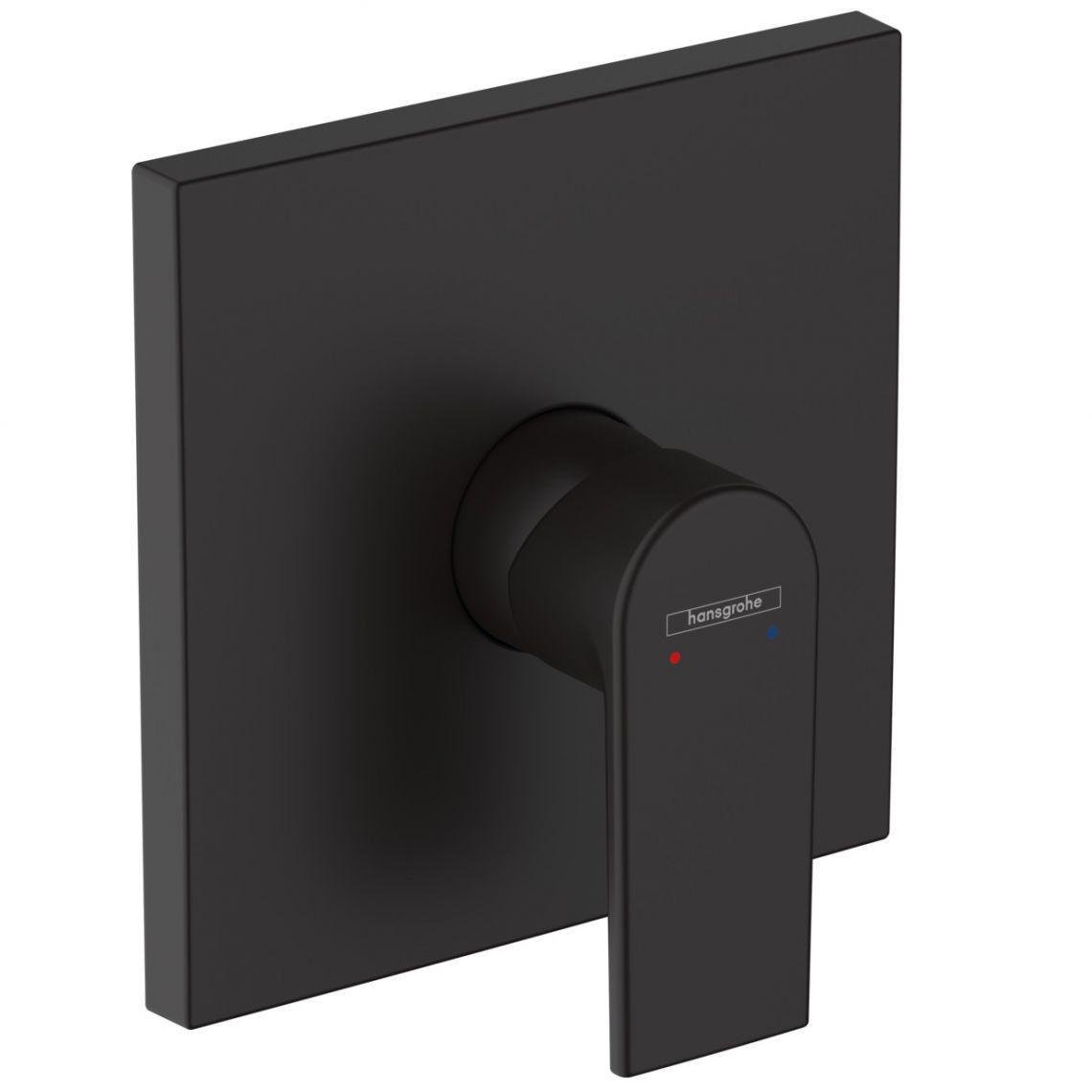 Змішувач для душу прихованого монтажу Hansgrohe Vernis Shape Чорний матовий (71668670)