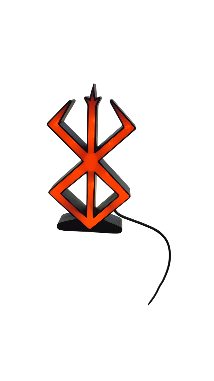 Светильник-ночник 3D Аниме Клеймо жертвы Berserk (25068508)