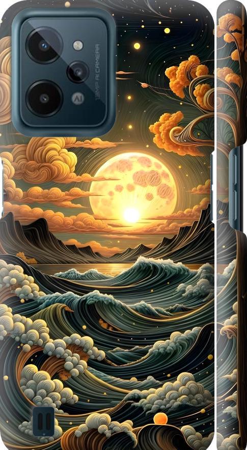 Чехол на Realme C31 Арт волны (6332m-2593-42517) Чехол на Realme C31 Арт волны (6332m-2593-42517)