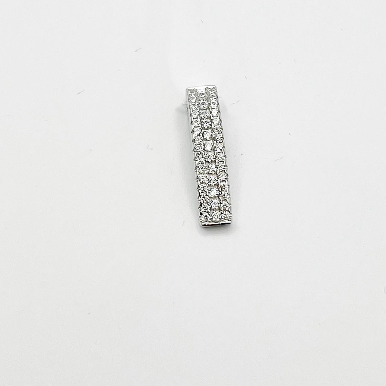 Серебряный кулон с кубическим цирконием 1,67 г (2642377250)