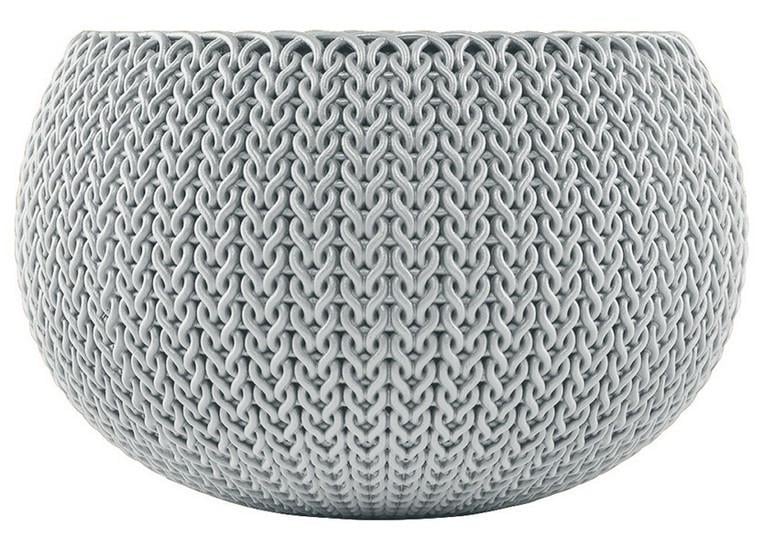 Горшок подвесной Keter Cozies M 9,4 л Серый (ZCNT00012218)