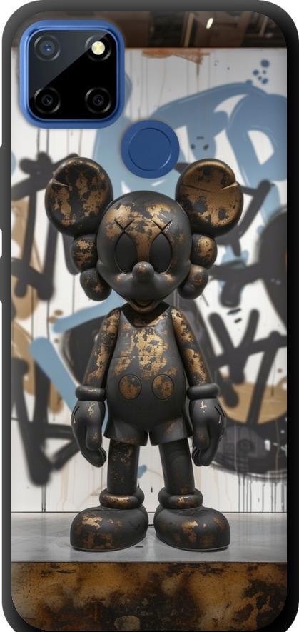 Чехол на Realme 7i Bronze kaws v2 (6098b-2486-42517)