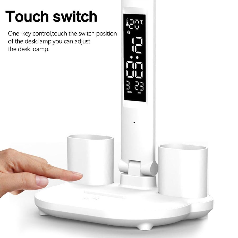 Настольная лампа LED двойна с сенсорным управлением USB и АКБ - фото 3 Настольная лампа LED двойна с сенсорным управлением USB и АКБ - фото 3