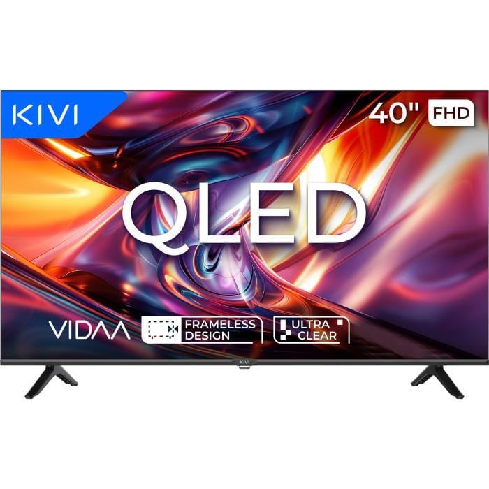 Телевизор Kivi 40F9000HB 40" QLED Full HD VIDAA LAN Wi-Fi Black
