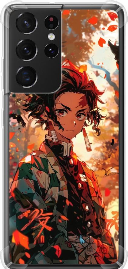 Чохол на Samsung Galaxy S21 Ultra (5G) Tanjiro (6130sp-2116-42517)