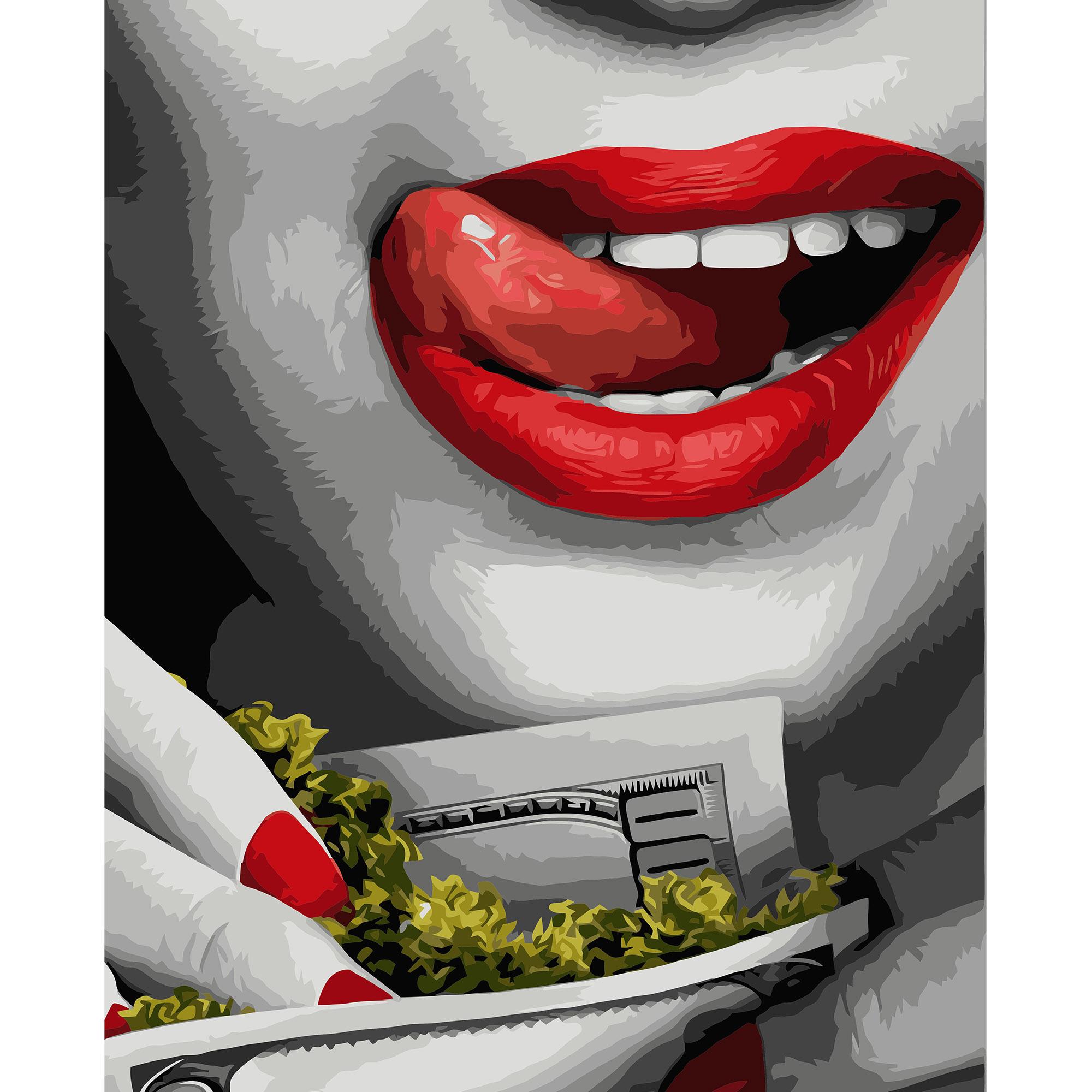 Картина по номерам Strateg Твое искушение 40x50 см (VA-3172)