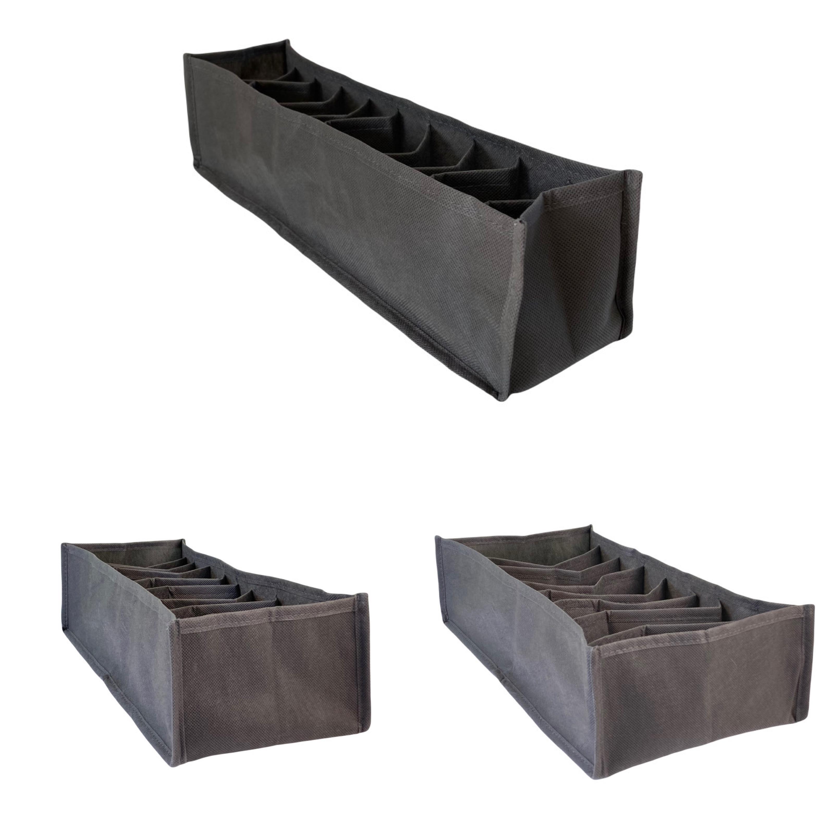 Набір гнучких органайзерів без картону XS/S/M Сірий (SPB-3-grey)