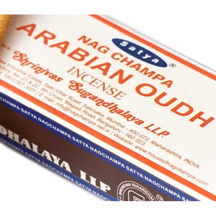 Аромапалочки Satya Arabian Oudh Арабский Уд 15 г - фото 3
