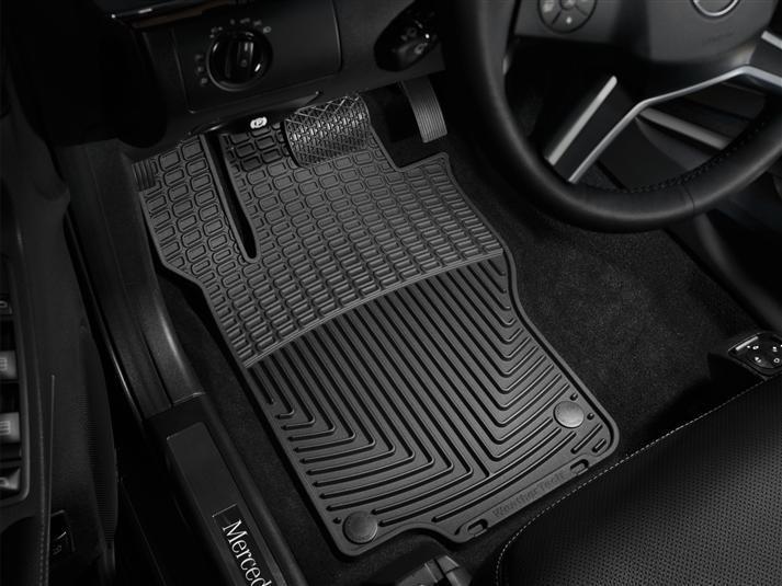 Коврики автомобильные передние резиновые WeatherTech W102 Mercedes GL-Class/ML-Class 2007-2012 Черный (88497047)