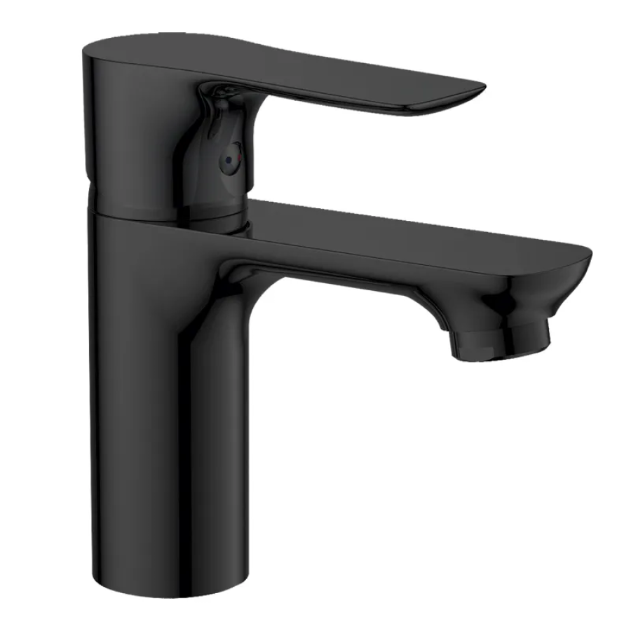 Смеситель для умывальника Haiba Milano 001 Black (HB4034)