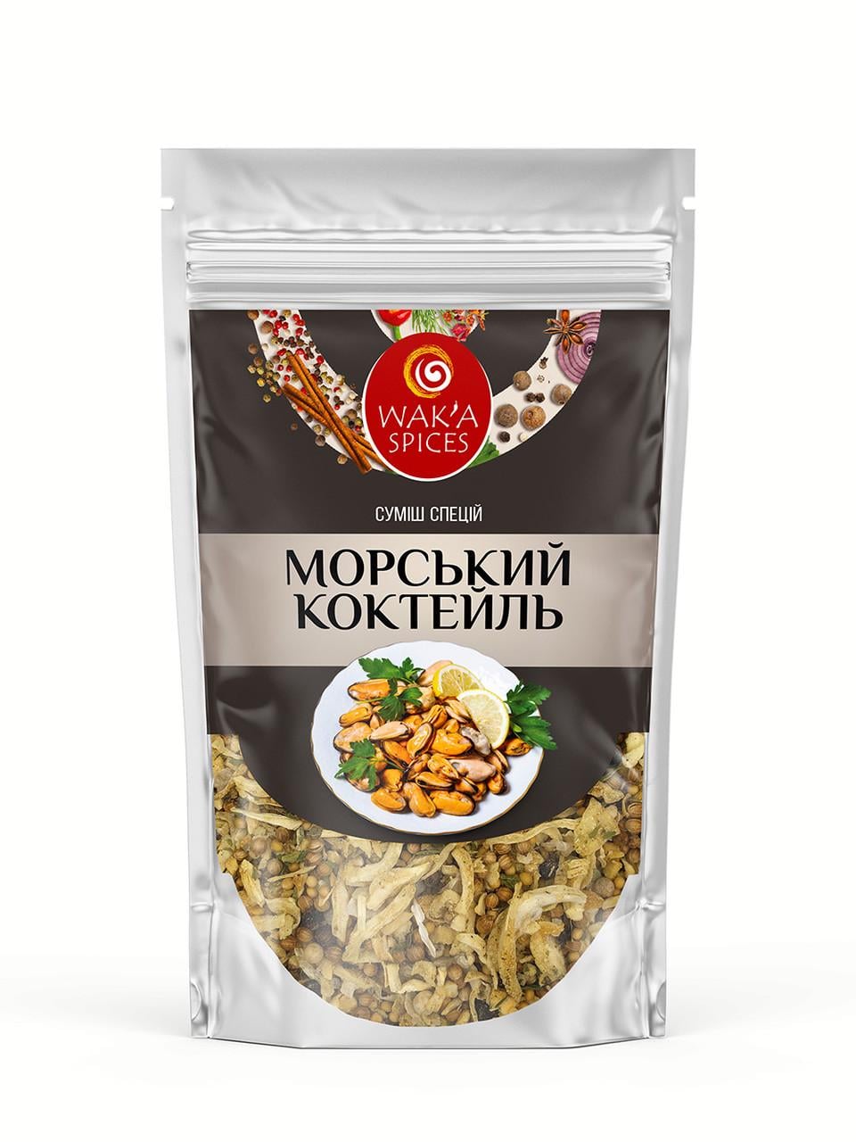 Смесь специй WAK'A Морской коктейль 60 г (2250575870)