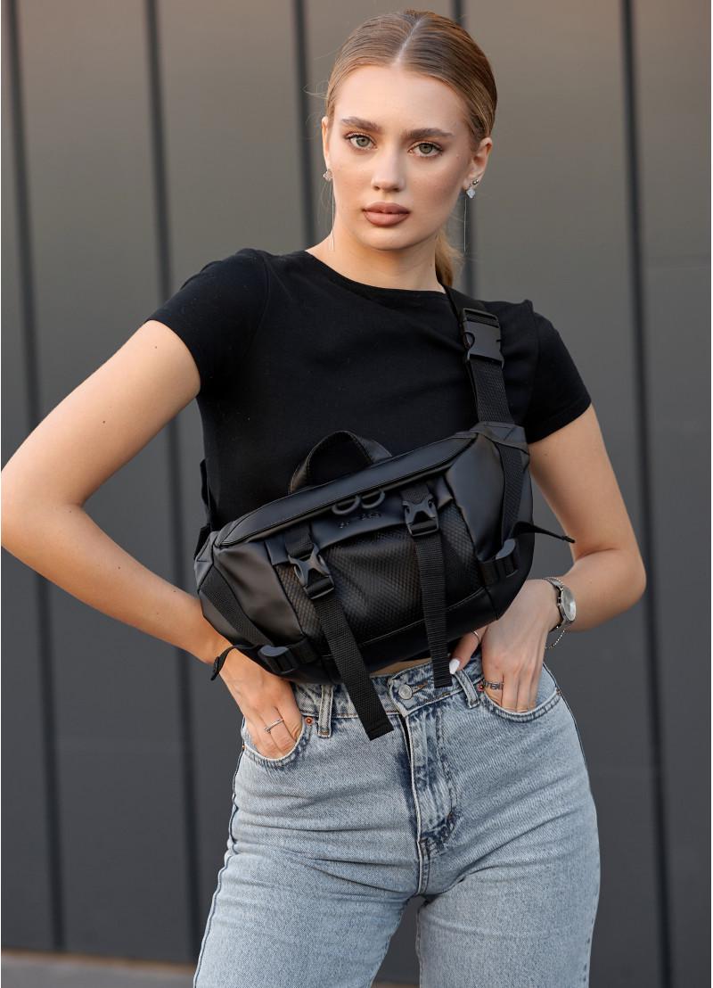 Поясная сумка бананка Sambag Dynamicdart Черный (80411001)