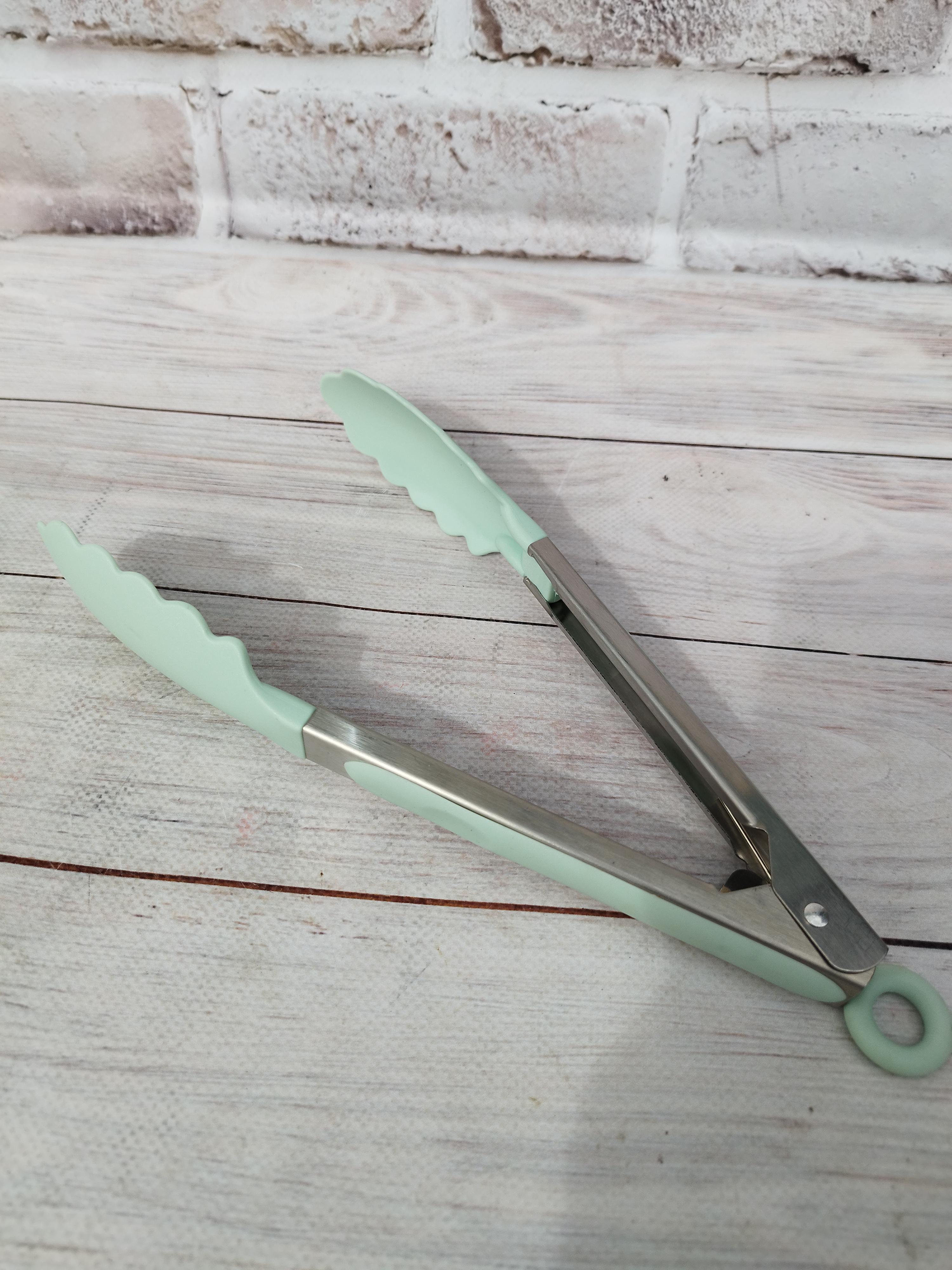 Щипцы кухонные Kitchenware 20 см Бирюзовый (25199871)