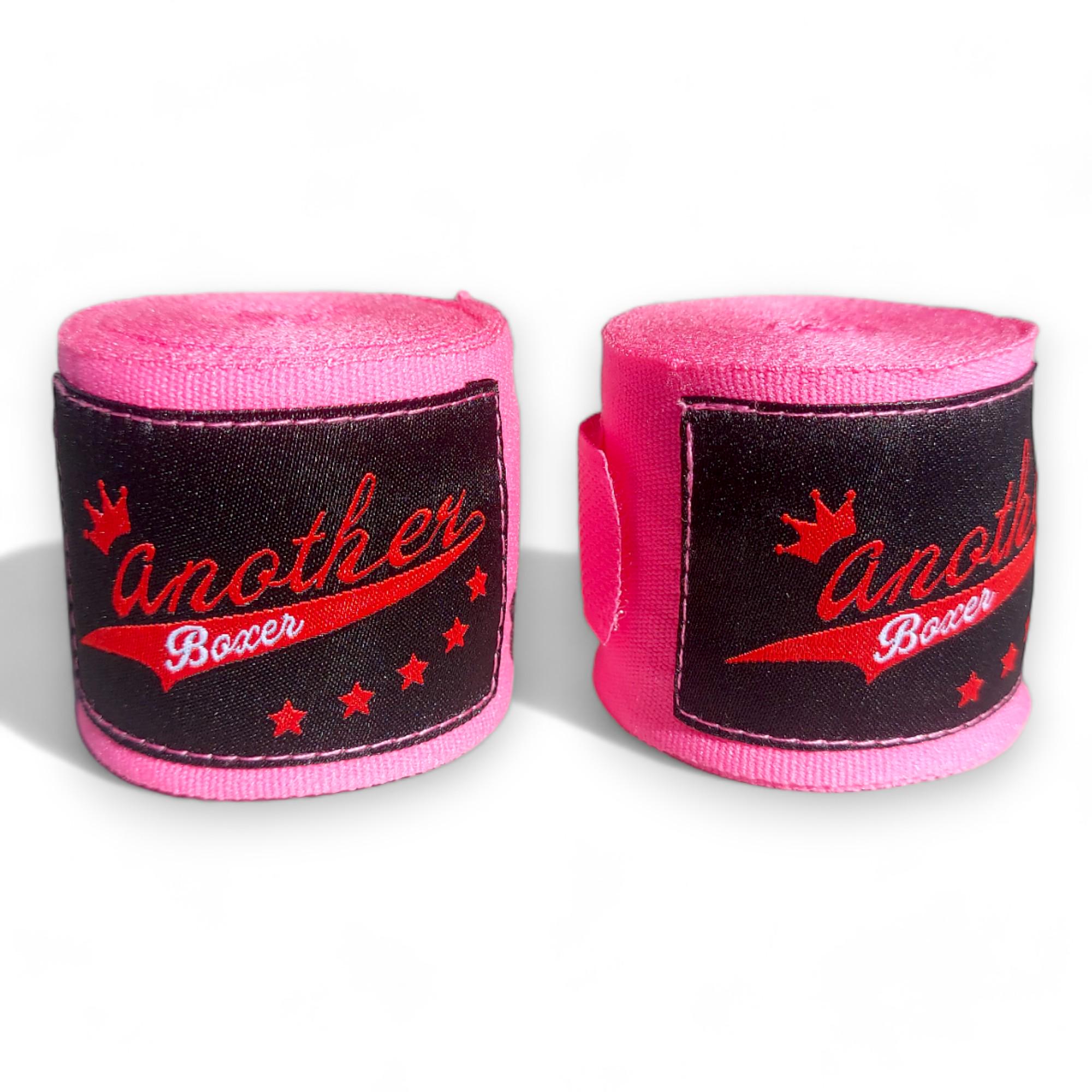 Бинты боксерские Another Boxer 3 м Розовый (AB01_Pink)