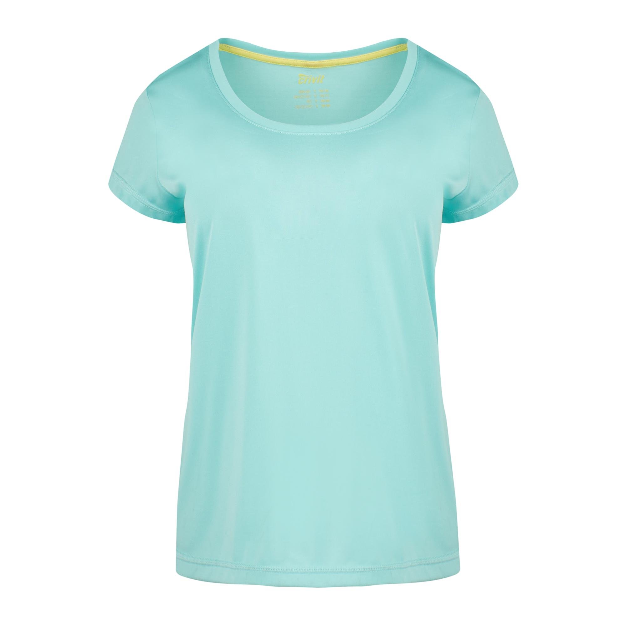 Футболка Crivit 283144x45 жіноча S Блакитний