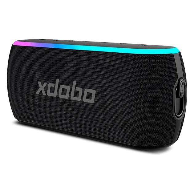 Колонка бездротова Xdobo X8 III IPX7 BT5,3 EQ 2 TWS AUX/TF/USB 30W 12h Чорний - фото 14