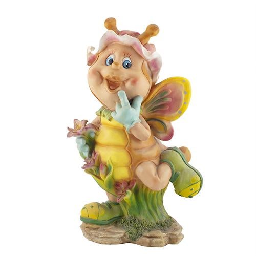 Садовая фигура Decoline Улитка с цветком (G0141 P)