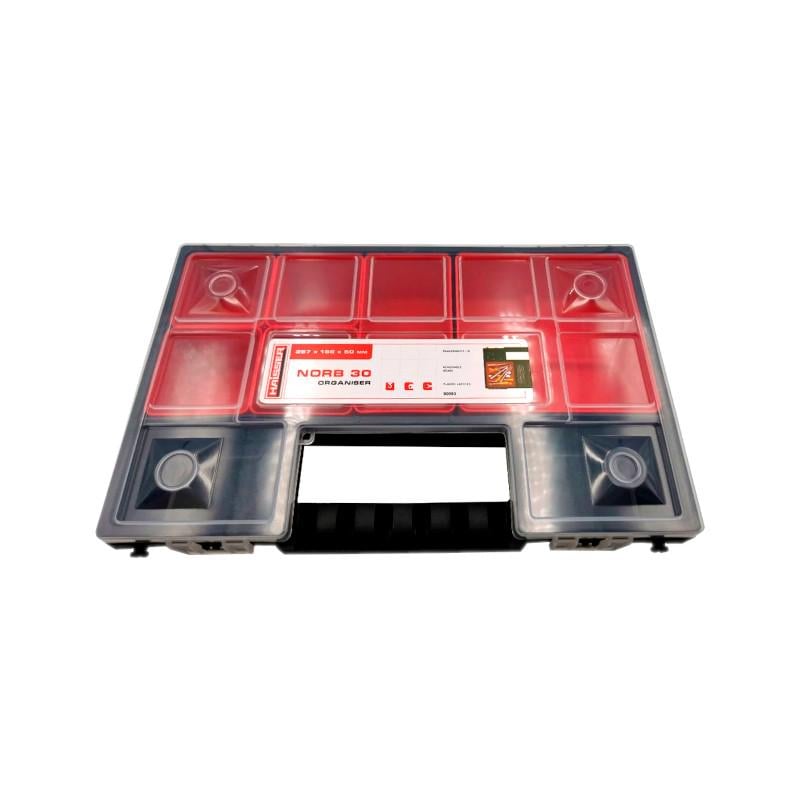 Органайзер пластиковий HAISSER Norb 30 284х195х40 з фіксованими секціями (90093)