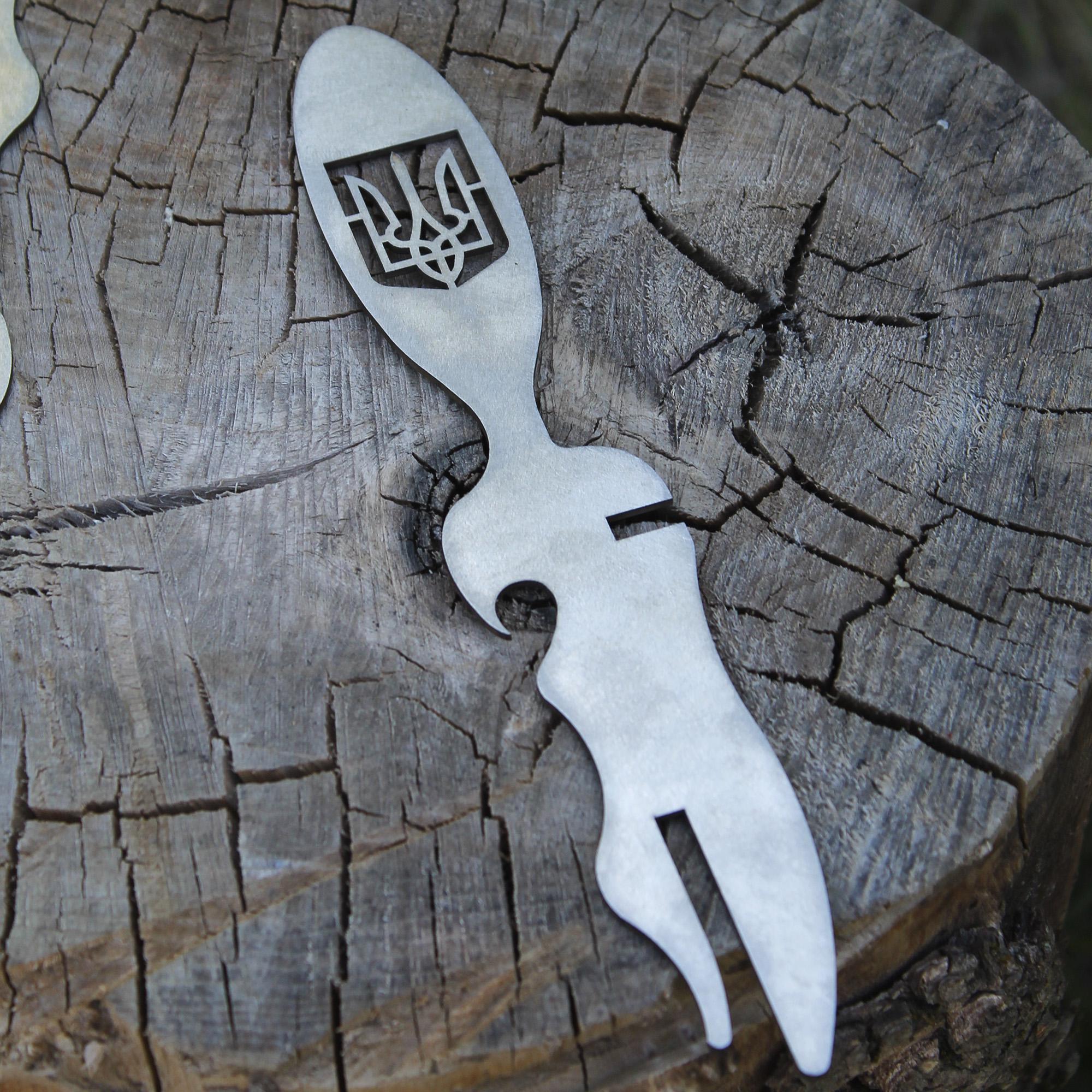 Вилка для снятия мяса с гравировкой SHOP-PAN (7140431)