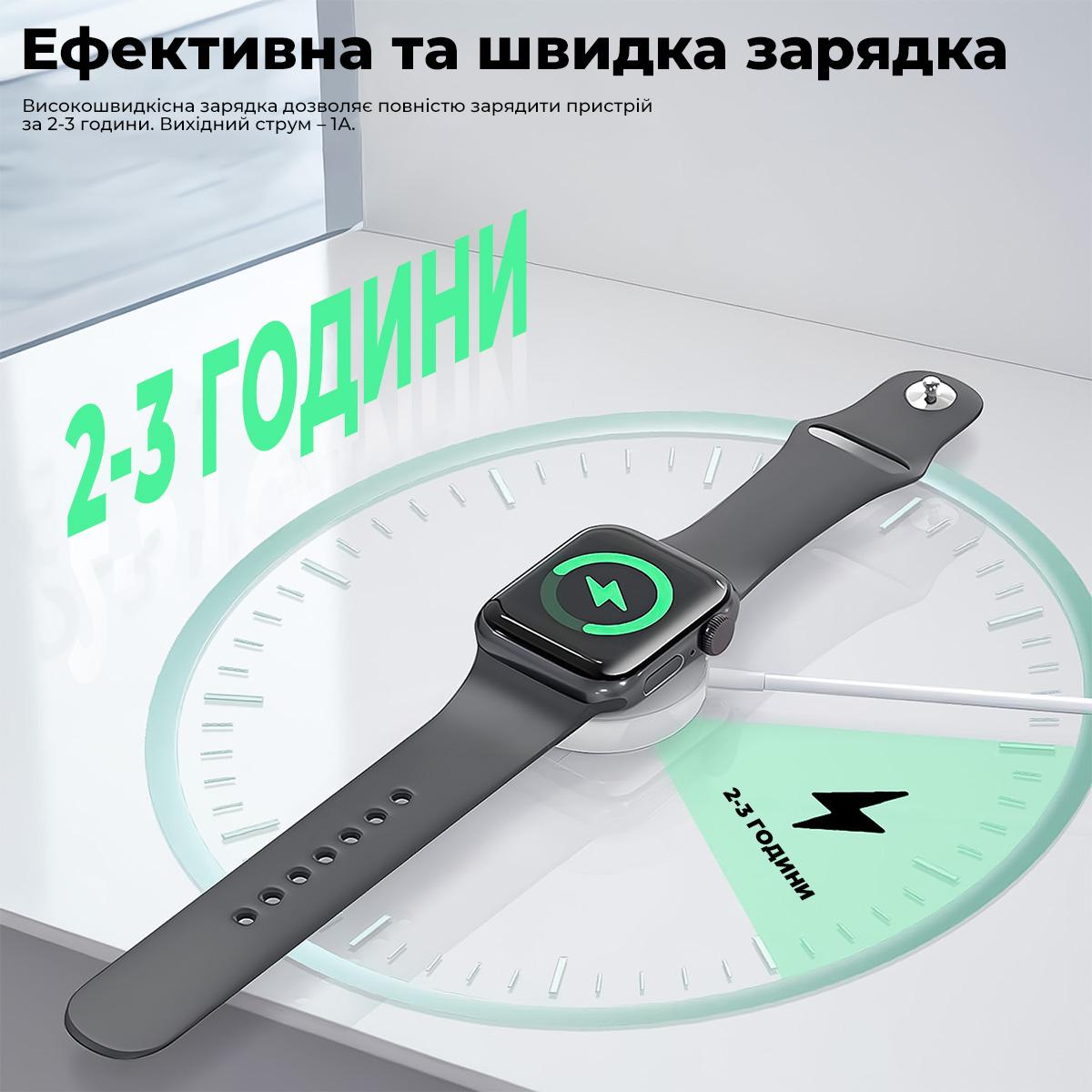 Кабель Kayfovo OG-1 беспроводная зарядка для Apple Watch 1 м (29248) - фото 6 Кабель Kayfovo OG-1 беспроводная зарядка для Apple Watch 1 м (29248) - фото 6