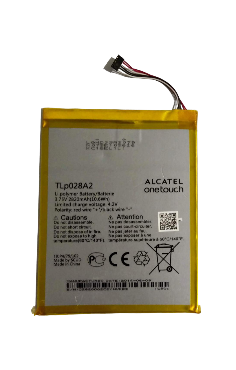 Аккумулятор для Alcatel 028AD TLp028A2 2820 mAh (000021331)