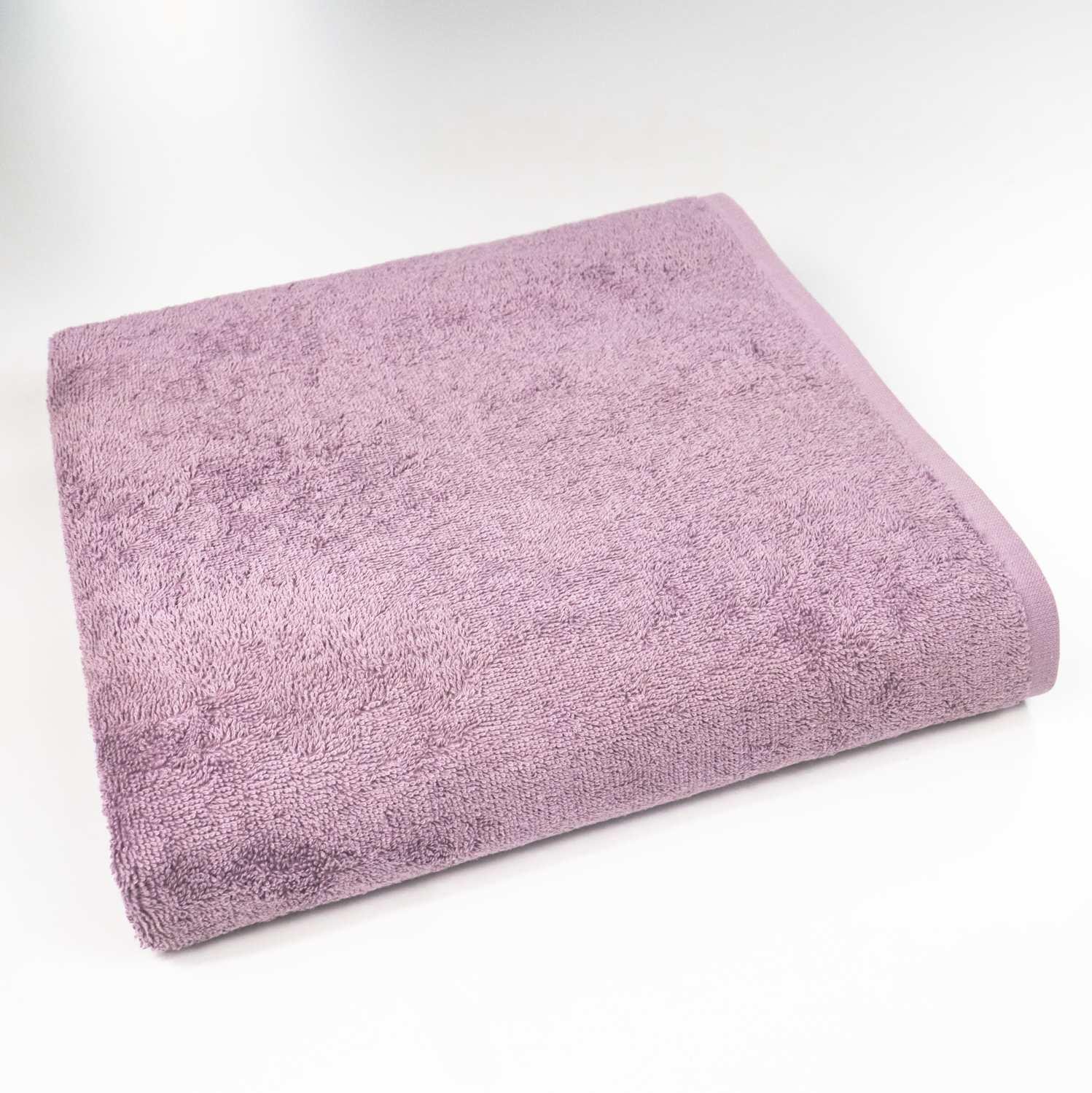 Полотенце банное махровое GM Textile 100х150 см Пудровый (rm400-150-pudra)