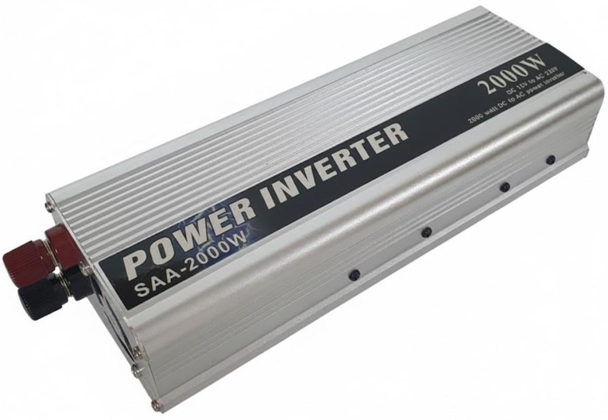 Автомобильный инвертор Power Inverter SAA-2000W 12В-220В 2000W (2104618923) Автомобильный инвертор Power Inverter SAA-2000W 12В-220В 2000W (2104618923)