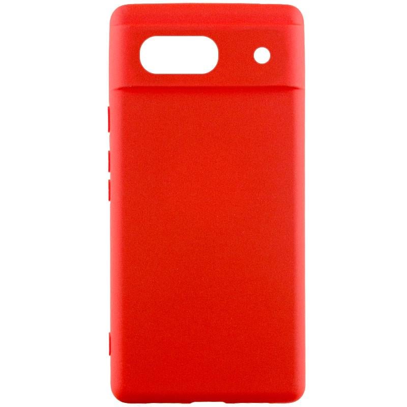 Противоударный чехол Silicone Cover Lakshmi (A) для Google Pixel 7a Красный / Red