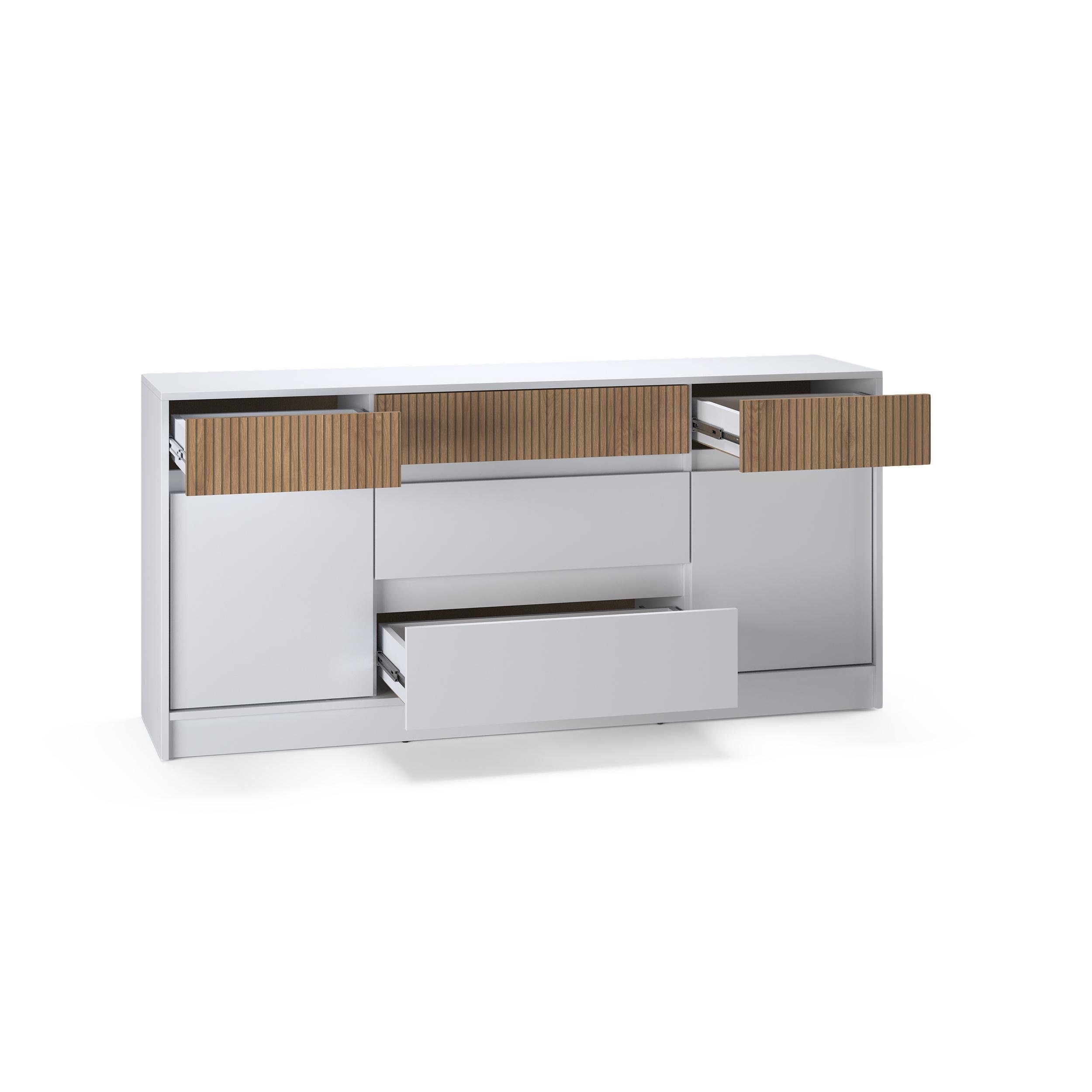 Комод Everest Стайл 1600 1602х754х390 мм Нимфея/Канелла (11502) - фото 4