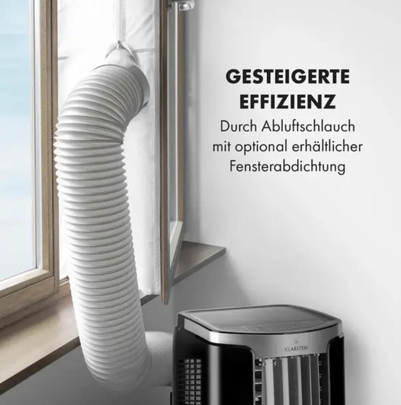 Кондиціонер мобільний KLARSTEIN Breeze 9000 BTU 4-ступінчастий вентилятор (10029705) - фото 4 Кондиціонер мобільний KLARSTEIN Breeze 9000 BTU 4-ступінчастий вентилятор (10029705) - фото 4