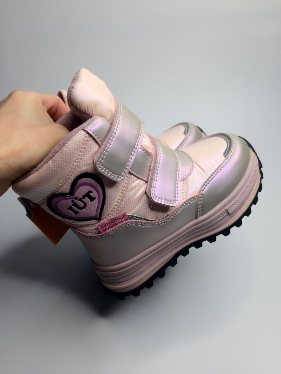 Ботинки зимние TOM.M для девочки р. 27 17,8 см Фиолетовый (11271 В ) - фото 2 Ботинки зимние TOM.M для девочки р. 27 17,8 см Фиолетовый (11271 В ) - фото 2