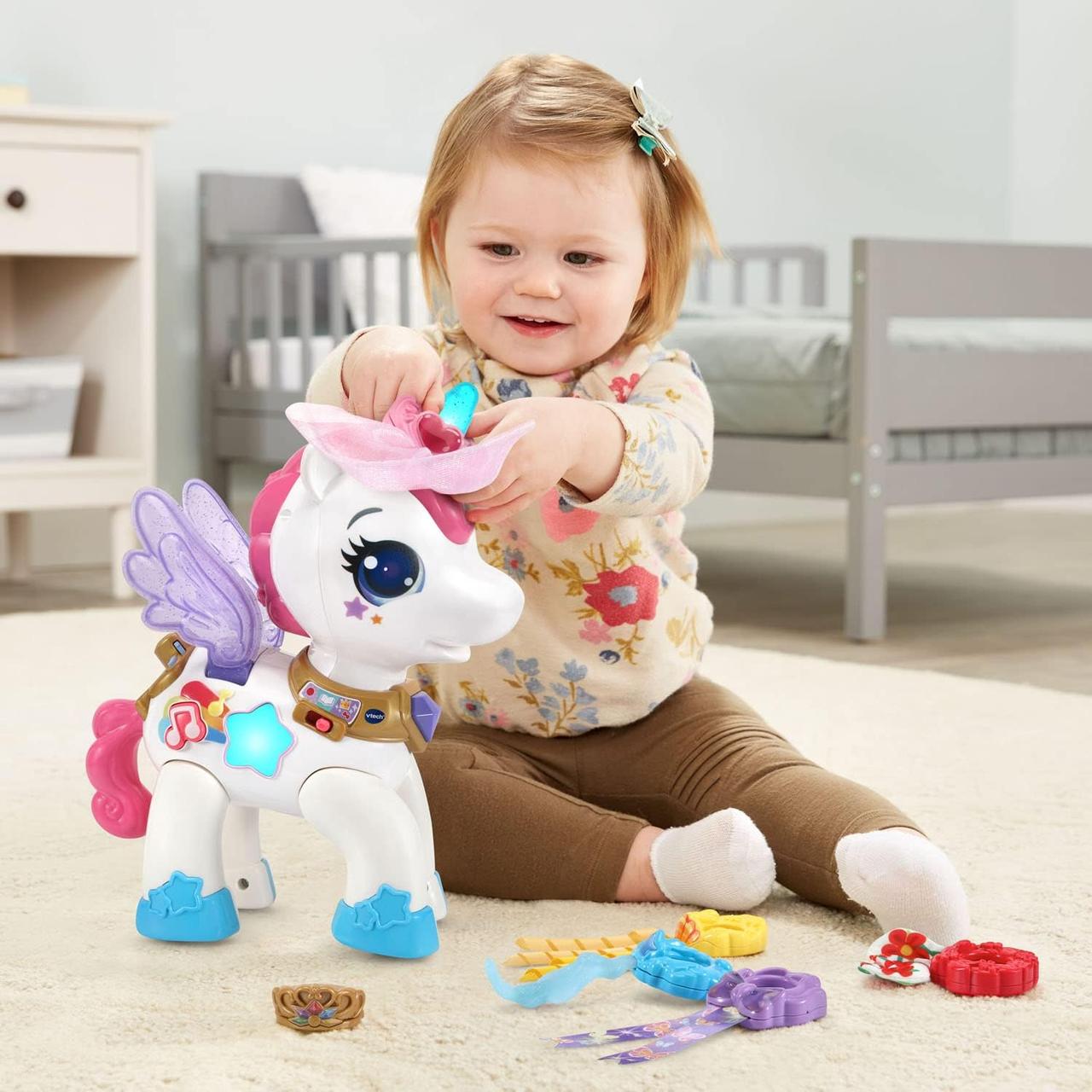 Интерактивная игрушка VTech Style and Glam On Unicorn (80-542500) - фото 6