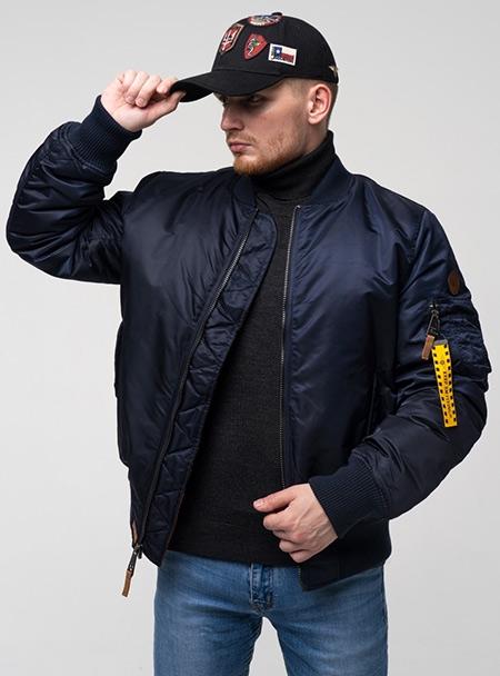 Бомбер Top Gun MA-1 Bomber Jacket XS Navy (TGJ1540NXS) - фото 6