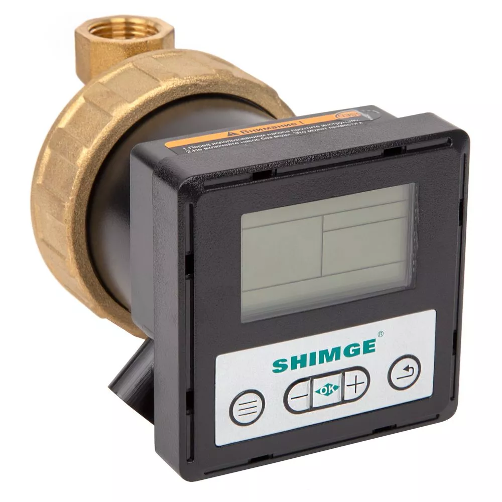 Рециркуляционный насос Shimge Go future plus 240В 8 Вт H 1,2 м Q 7,6 л/мин автоматический (SQ-1048168)