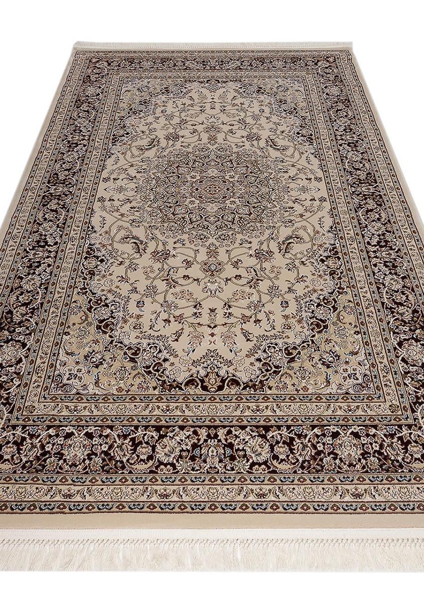 Ковер с коротким ворсом Esfehan 4878 120x170 см Ivory/Dark Red (19591217)