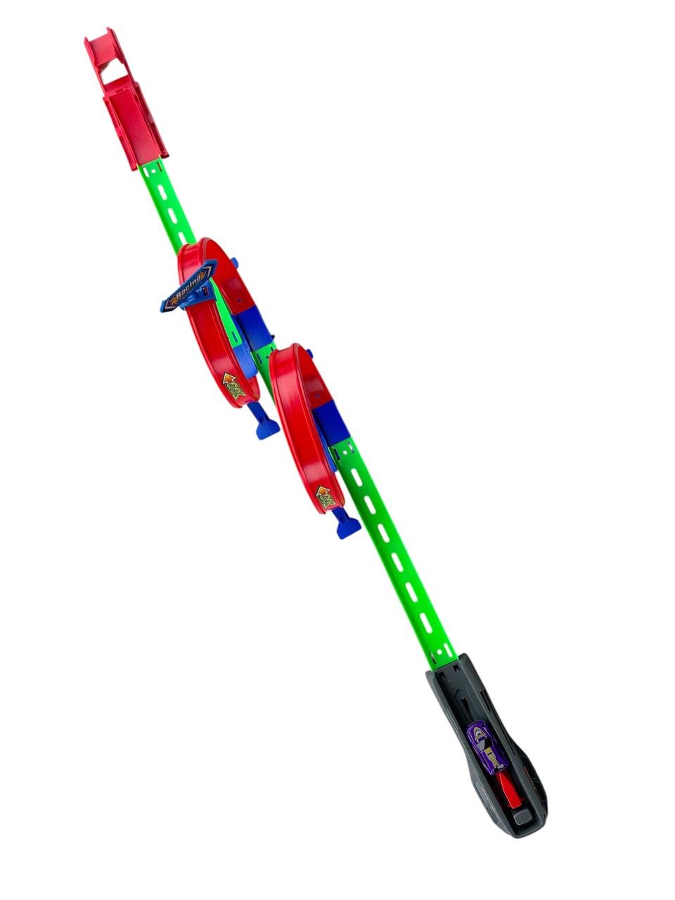 Ігровий набір Hot Wheel Автотрек Подвійна петля з машинкою 142 см (6603-1) - фото 6 Ігровий набір Hot Wheel Автотрек Подвійна петля з машинкою 142 см (6603-1) - фото 6