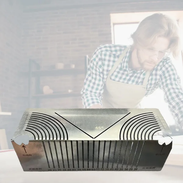 Разметочный шаблон для маркировки углов и дуг на металлическом профиле (C01279) - фото 2 Разметочный шаблон для маркировки углов и дуг на металлическом профиле (C01279) - фото 2