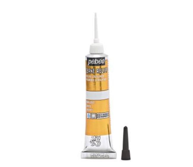 Контур по стеклу Pebeo Cerne Relief Vitrail 20 мл Золотой королевский (P-773100)