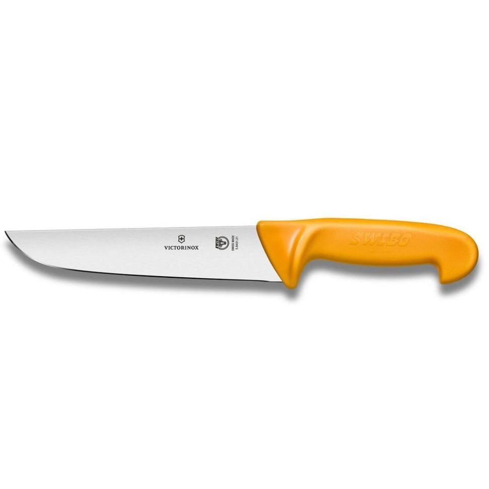 Кухонный нож мясника Victorinox Swibo 21 см Orange (Vx5.8431.21) Кухонный нож мясника Victorinox Swibo 21 см Orange (Vx5.8431.21)