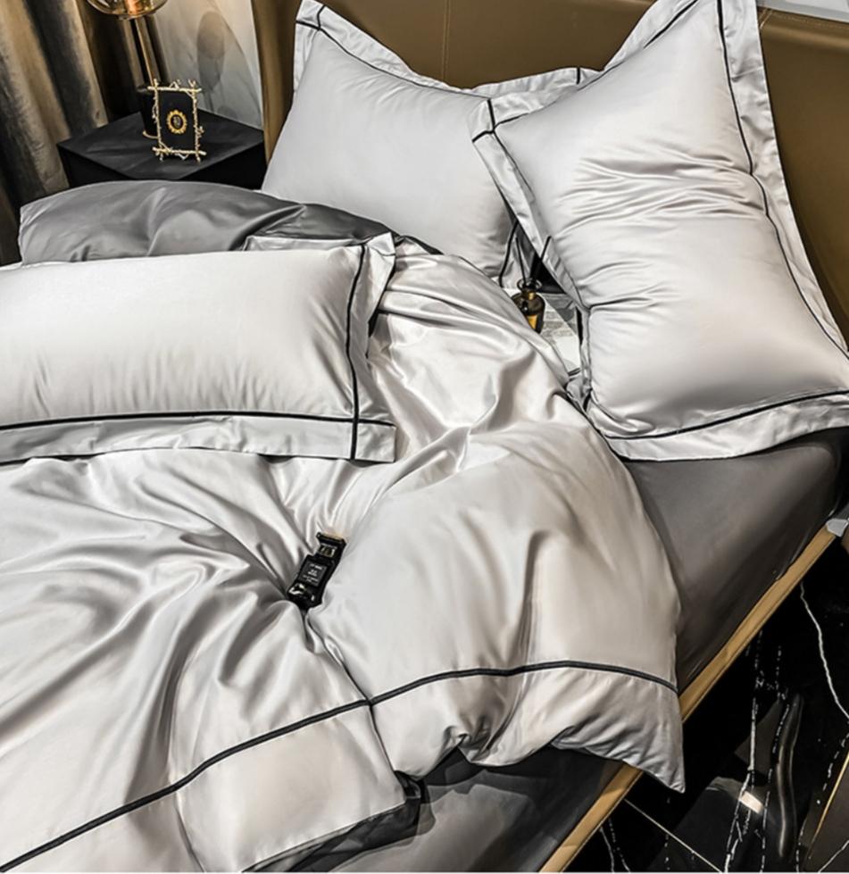 Комплект постельного белья Charmeuse Home Simple евро 200х230 см/50х70 см (0015) - фото 2 Комплект постельного белья Charmeuse Home Simple евро 200х230 см/50х70 см (0015) - фото 2